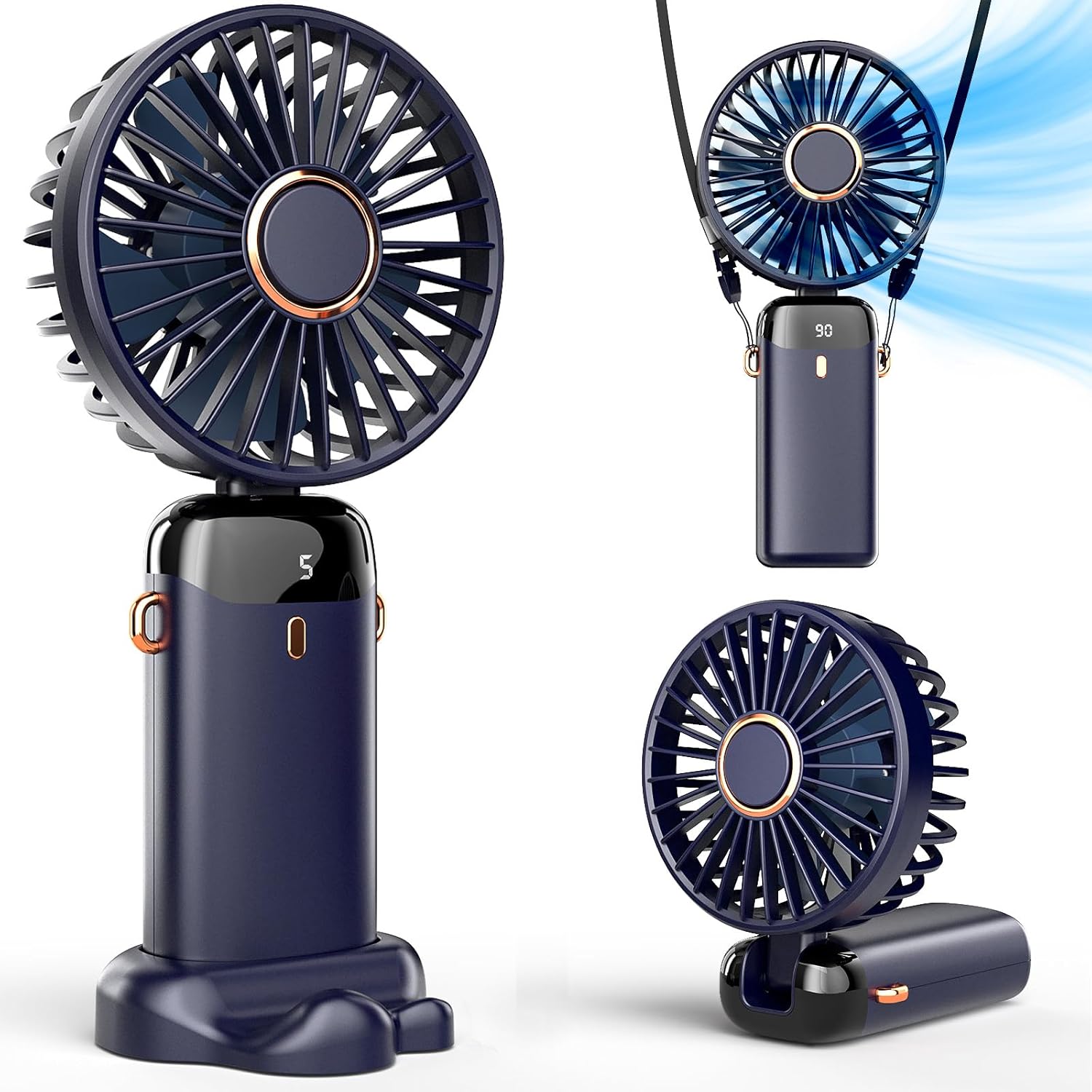 Ventilateur portable rechargeable