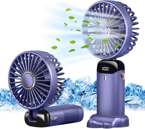 Ventilateur USB 5 vitesses pliable - détail produit